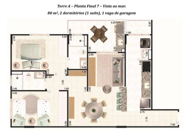 #P32-4 - Apartamento para Venda em Praia Grande - SP - 1